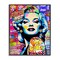 Stupell Industries Groovy Pop Style Marilyn Framed Giclee Wall Art Design by Jess Stempel
